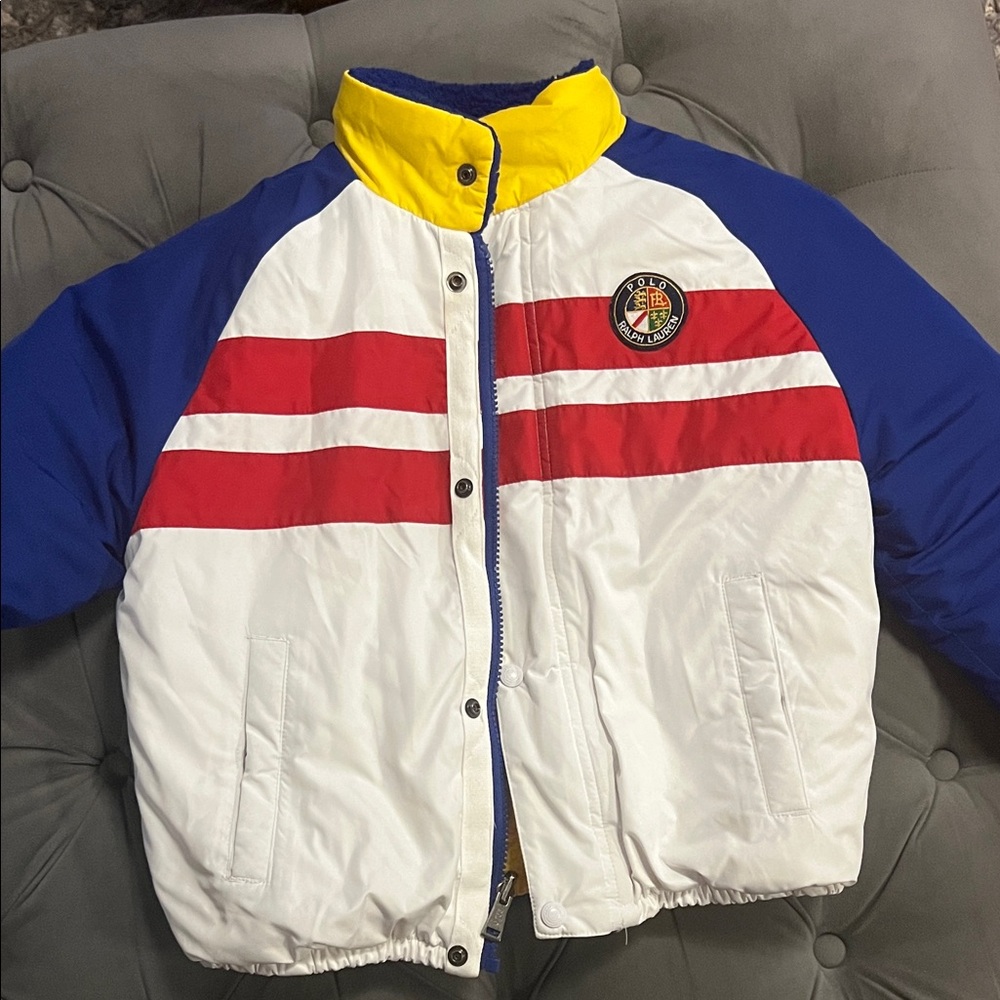 Kids Colorful Jacket Polo with Logo